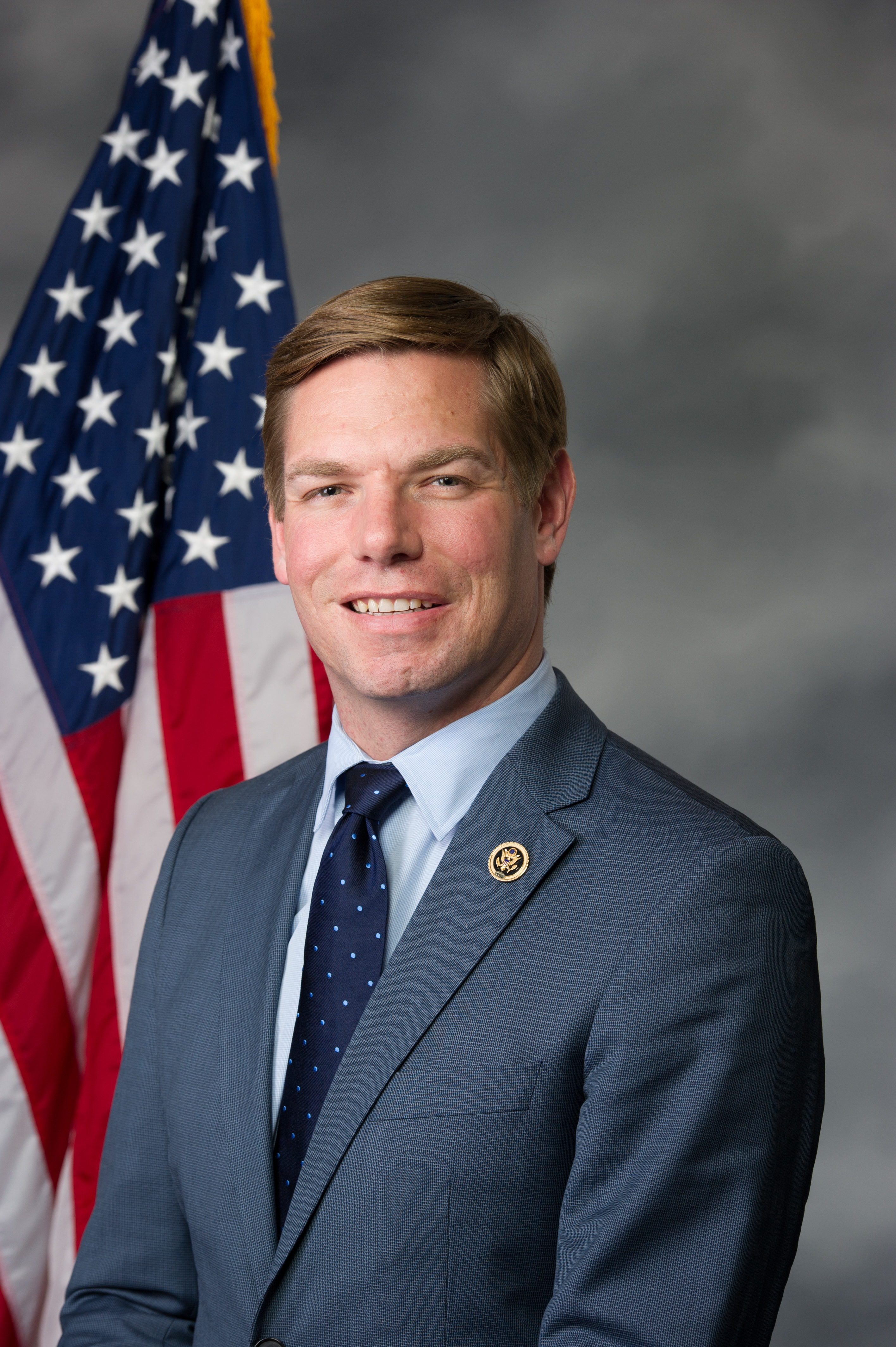 Eric Swalwell — Democratic U.S. Representative for California's 14th Congressional District (official headshot)