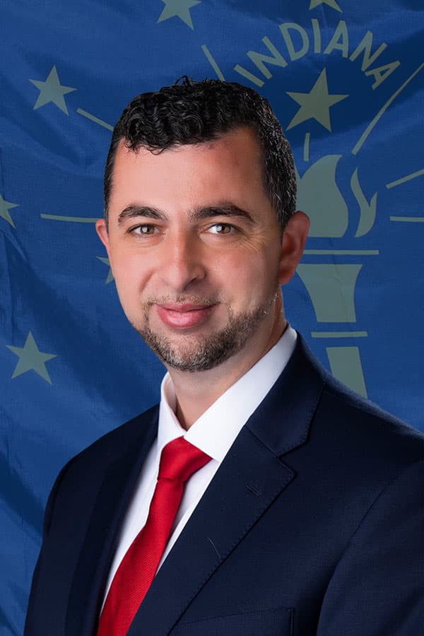 Fady Qaddoura — Democratic State Senator for Indiana District 30 (official headshot) Fady Qaddoura — Democratic State Senator for Indiana District 30 (official headshot)