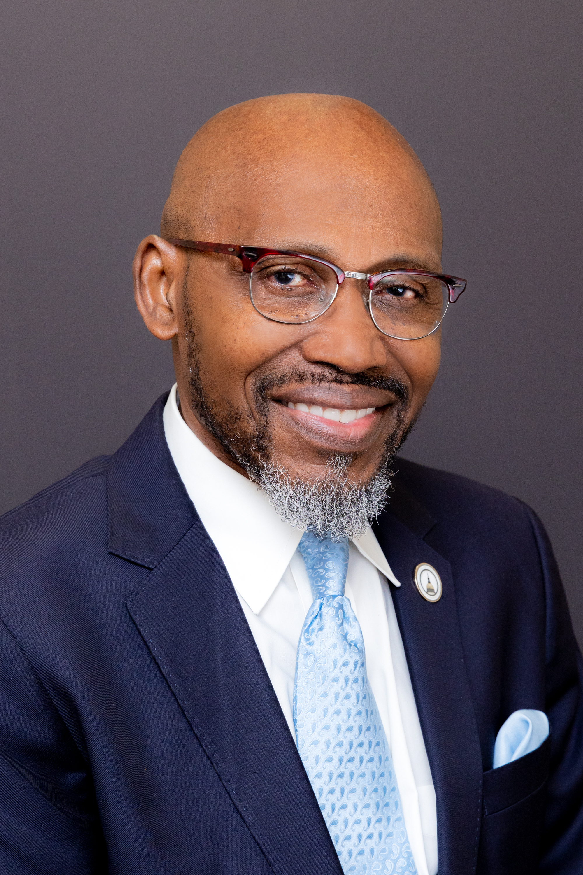 Gabe Okoye — Democratic State Representative for Georgia District 102 (official headshot) Gabe Okoye — Democratic State Representative for Georgia District 102 (official headshot)