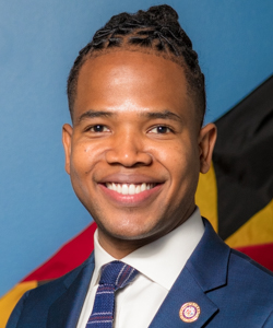 Gabriel Acevero — Democratic Delegate for Maryland District 39 (official headshot)