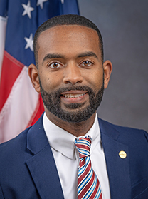 Gallop Franklin II — Democratic State Representative for Florida District 8 (official headshot)
