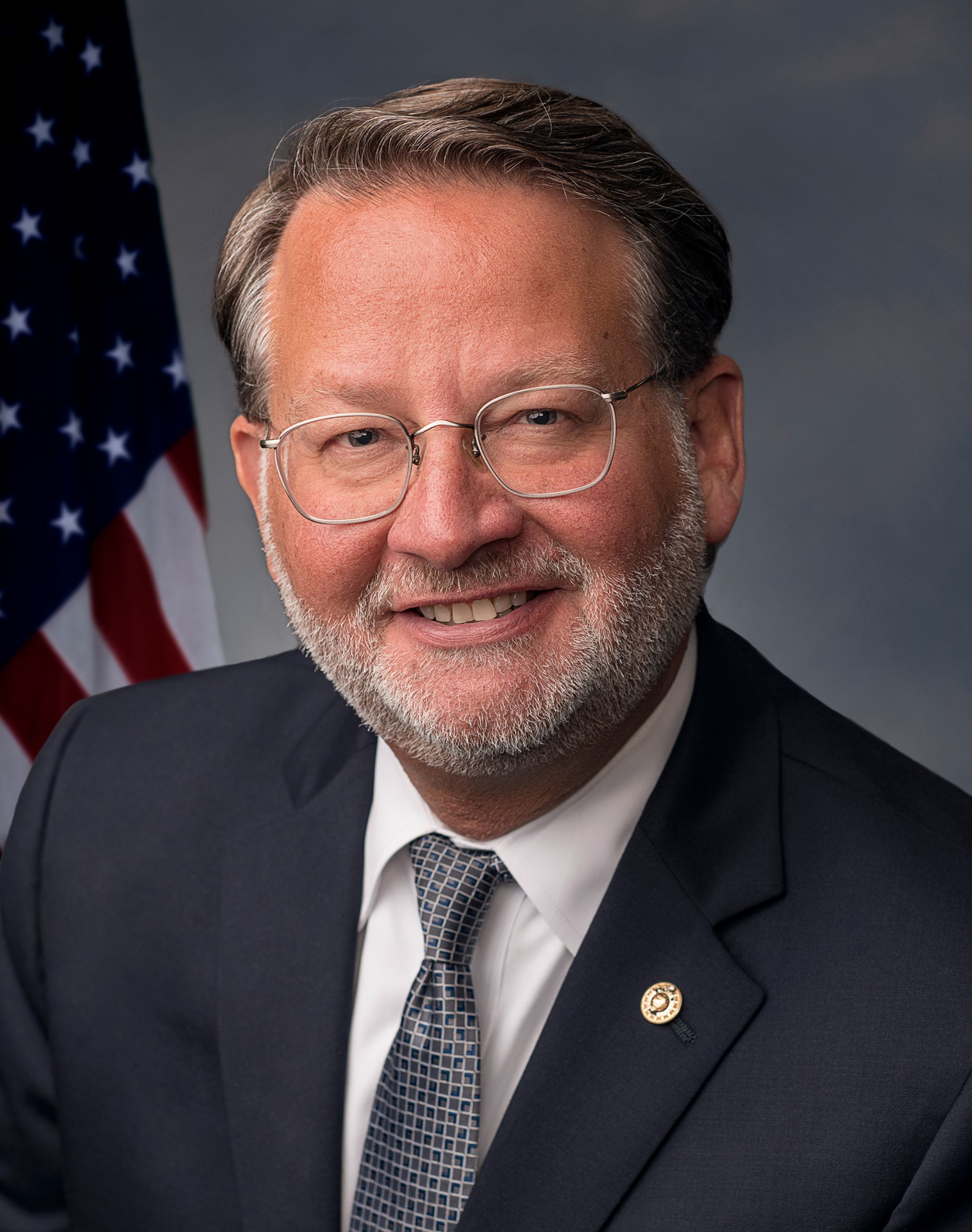 Gary Peters — Democratic U.S. Senator from Michigan (official headshot)