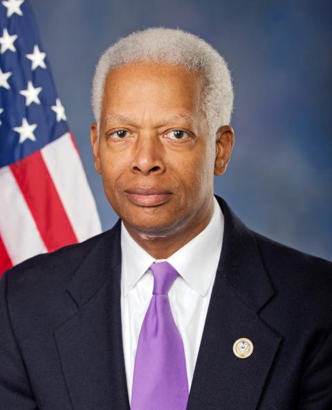 Hank Johnson — Democratic U.S. Representative for Georgia's 4th Congressional District (official headshot)