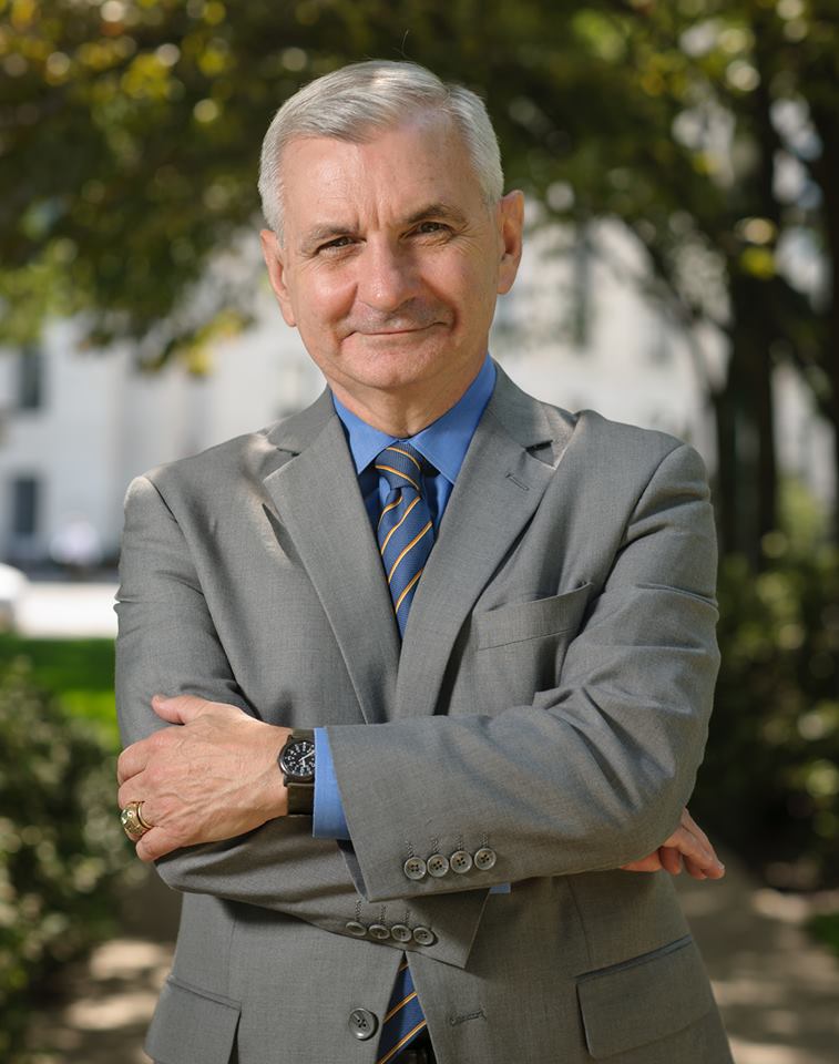 Jack Reed — Democratic U.S. Senator from Rhode Island (official headshot)