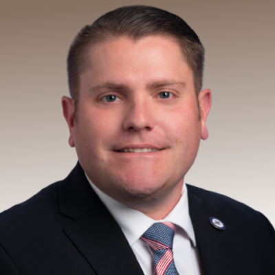 Jake McCalmon — Republican State Representative for Tennessee District 63 (official headshot) Jake McCalmon — Republican State Representative for Tennessee District 63 (official headshot)