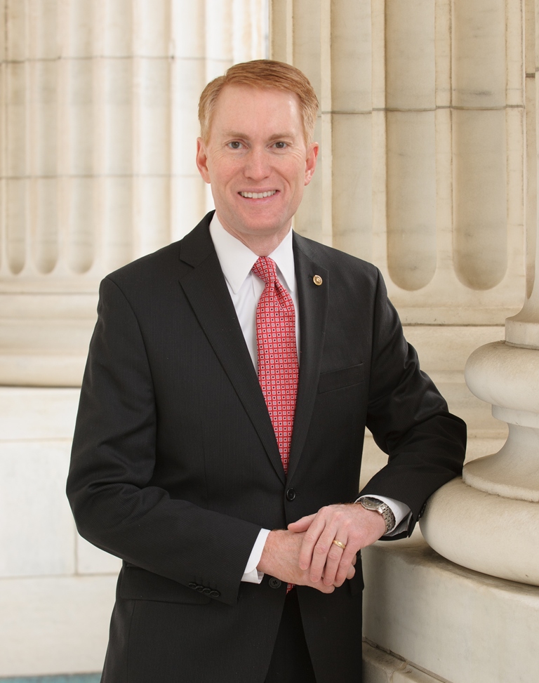 James Lankford — Republican U.S. Senator from Oklahoma (official headshot)
