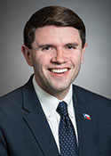 James Talarico — Democratic State Representative for Texas District 50 (official headshot)
