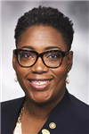 Jamie Johnson — Democratic State Representative for Missouri District 12 (official headshot) Jamie Johnson — Democratic State Representative for Missouri District 12 (official headshot)
