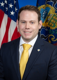 Jarrett Coleman — Republican State Senator for Pennsylvania District 16 (official headshot)