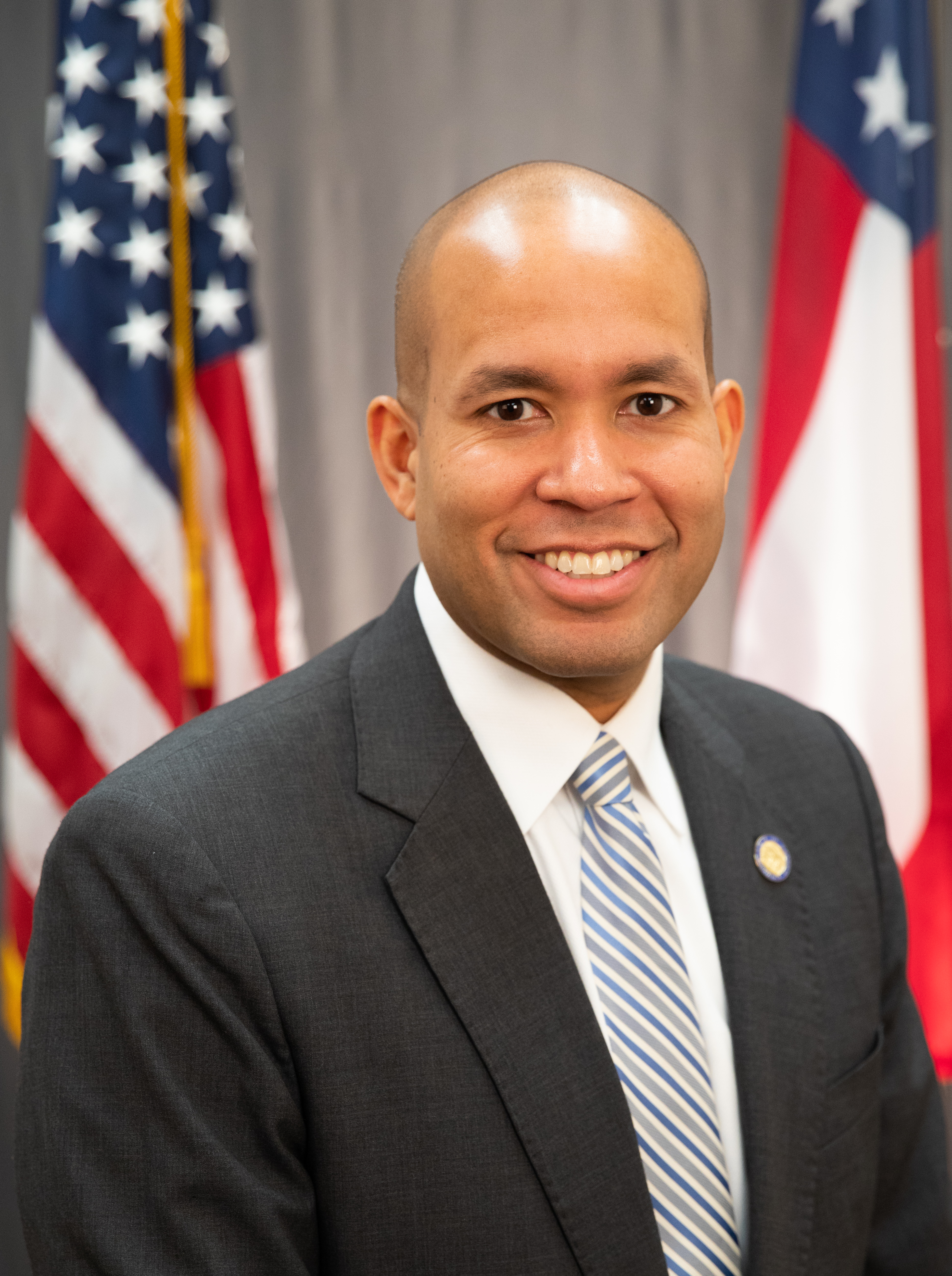 Jason Esteves — Democratic State Senator for Georgia District 6 (official headshot)
