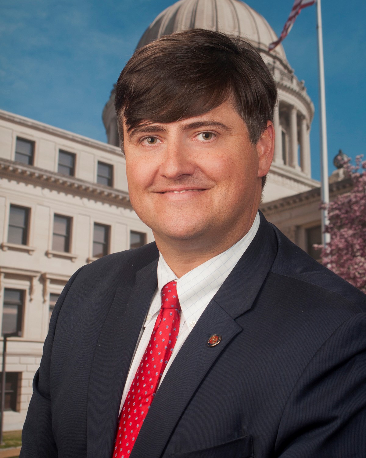 Jason T Barrett — Republican State Senator for Mississippi District 39 (official headshot)
