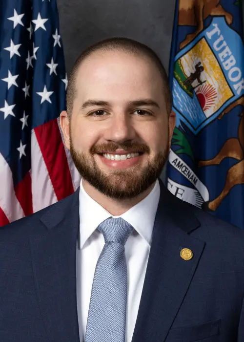 Jeremy Moss — Democratic State Senator for Michigan District 7 (official headshot)
