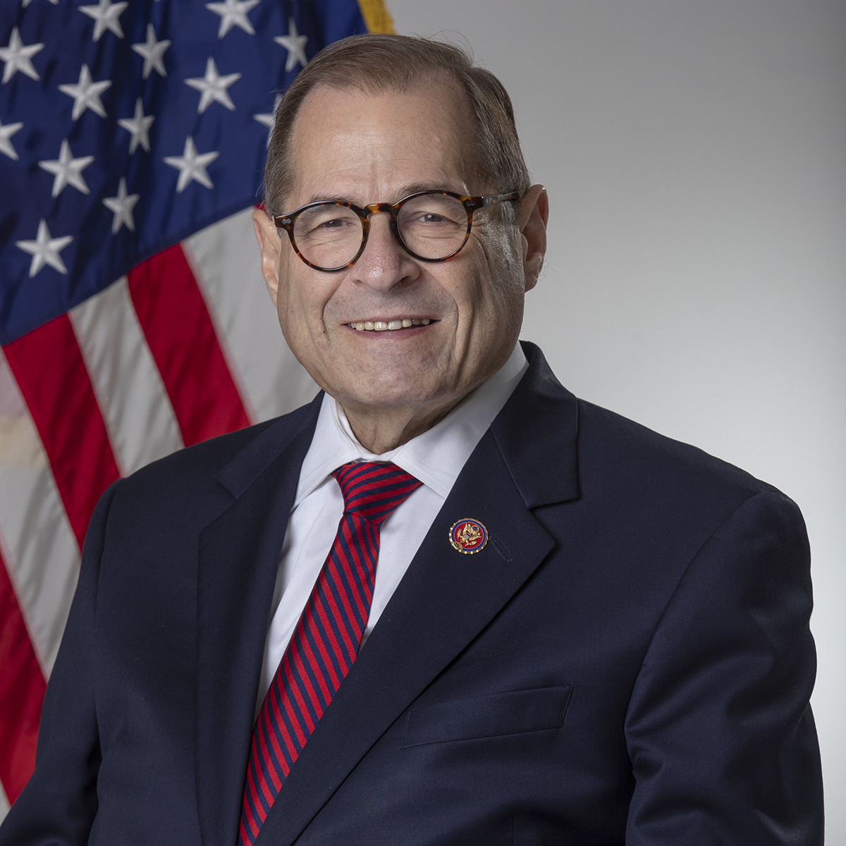 Jerrold Nadler — Democratic U.S. Representative for New York's 12th Congressional District (official headshot)