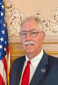 Jim Minnix — Republican State Representative for Kansas District 118 (official headshot) Jim Minnix — Republican State Representative for Kansas District 118 (official headshot)