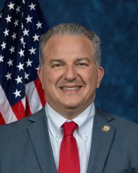 Jimmy Patronis — Republican U.S. Representative for Florida's 1st Congressional District (official headshot) Jimmy Patronis — Republican U.S. Representative for Florida's 1st Congressional District (official headshot)