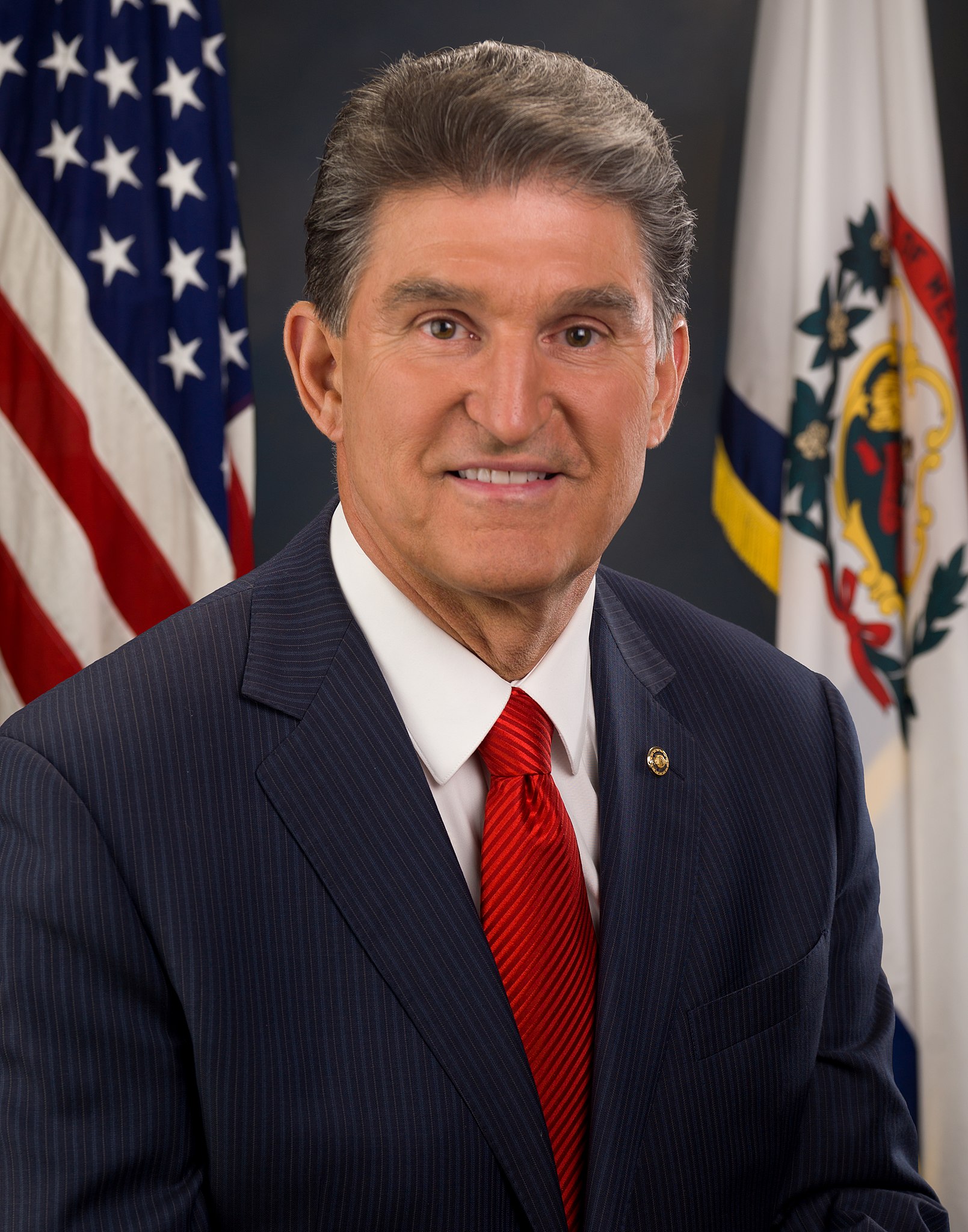 Joe Manchin III — Independent U.S. Senator from West Virginia (official headshot)