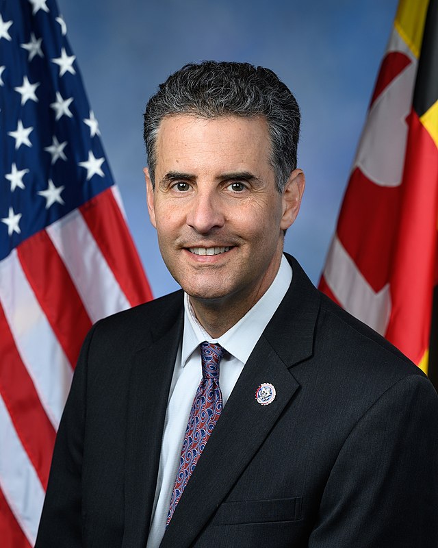 John Sarbanes — Democratic U.S. Representative for Maryland's 3rd Congressional District (official headshot)