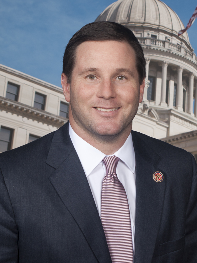 John “Trey” Thomas Lamar — Republican State Representative for Mississippi District 8 (official headshot)