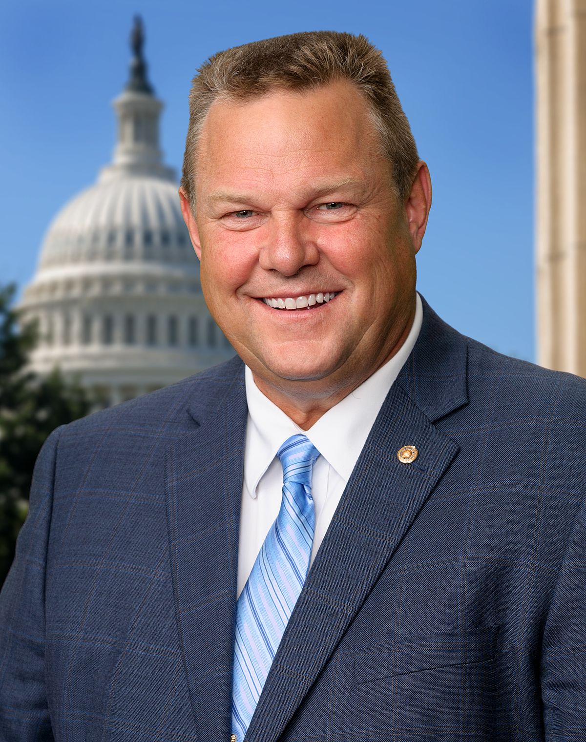 Jon Tester — Democratic U.S. Senator from Montana (official headshot)