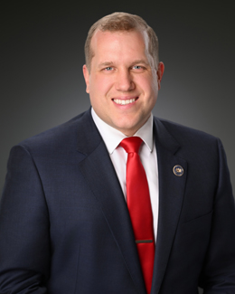 Josh Carlson — Republican State Representative for Louisiana District 43 (official headshot) Josh Carlson — Republican State Representative for Louisiana District 43 (official headshot)