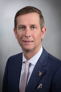 Justin Brown — Republican State Senator for Missouri District 16 (official headshot) Justin Brown — Republican State Senator for Missouri District 16 (official headshot)