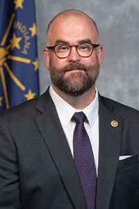Justin Busch — Republican State Senator for Indiana District 16 (official headshot) Justin Busch — Republican State Senator for Indiana District 16 (official headshot)