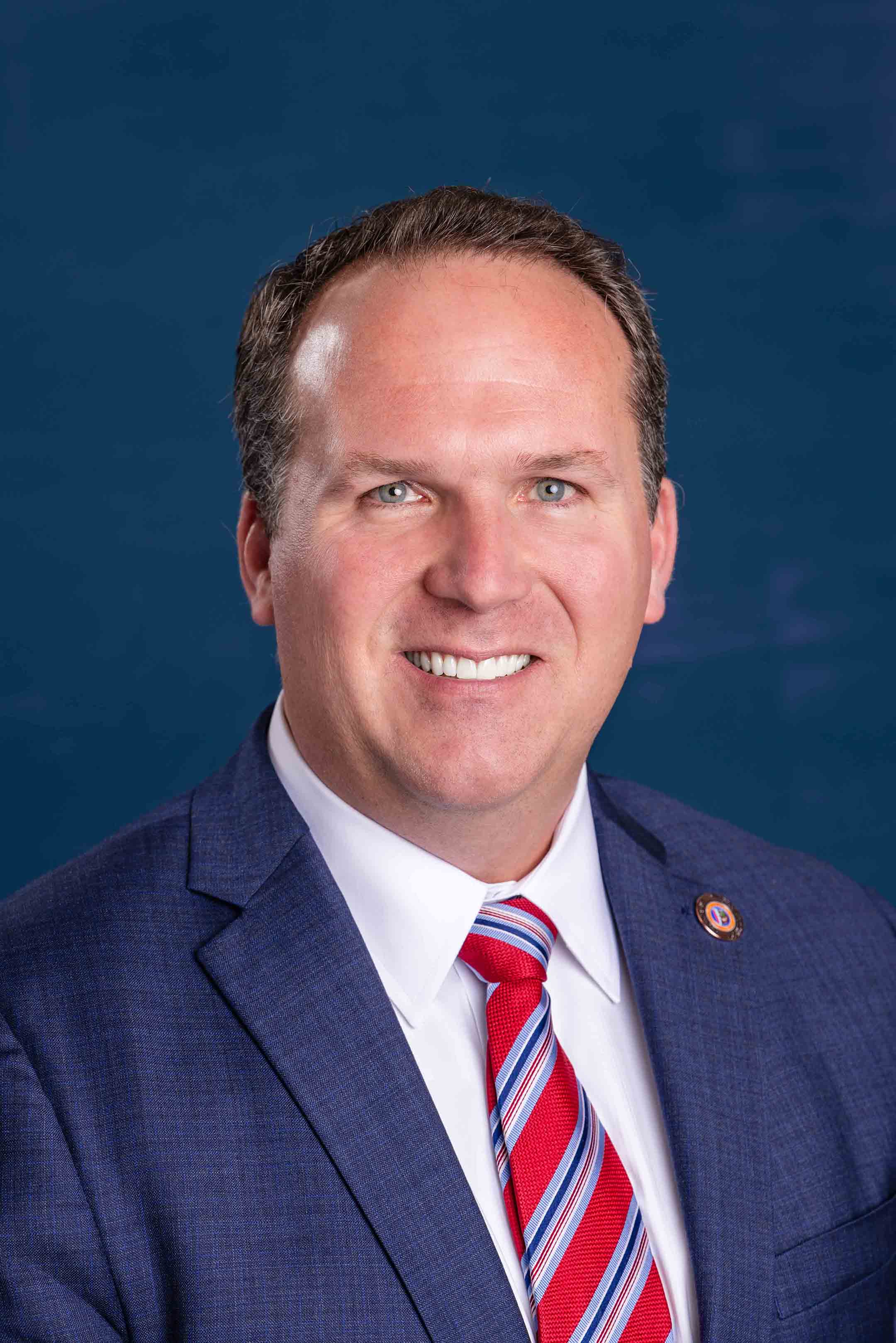 Justin Olson — Republican State Representative for Arizona District 10 (official headshot) Justin Olson — Republican State Representative for Arizona District 10 (official headshot)