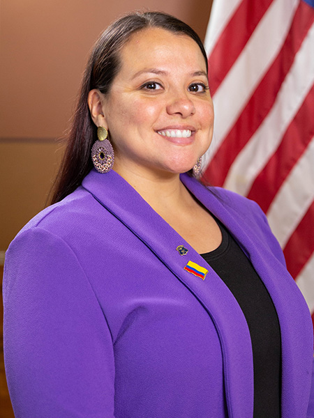 Karen Alzate — Democratic State Representative for Rhode Island District 60 (official headshot)