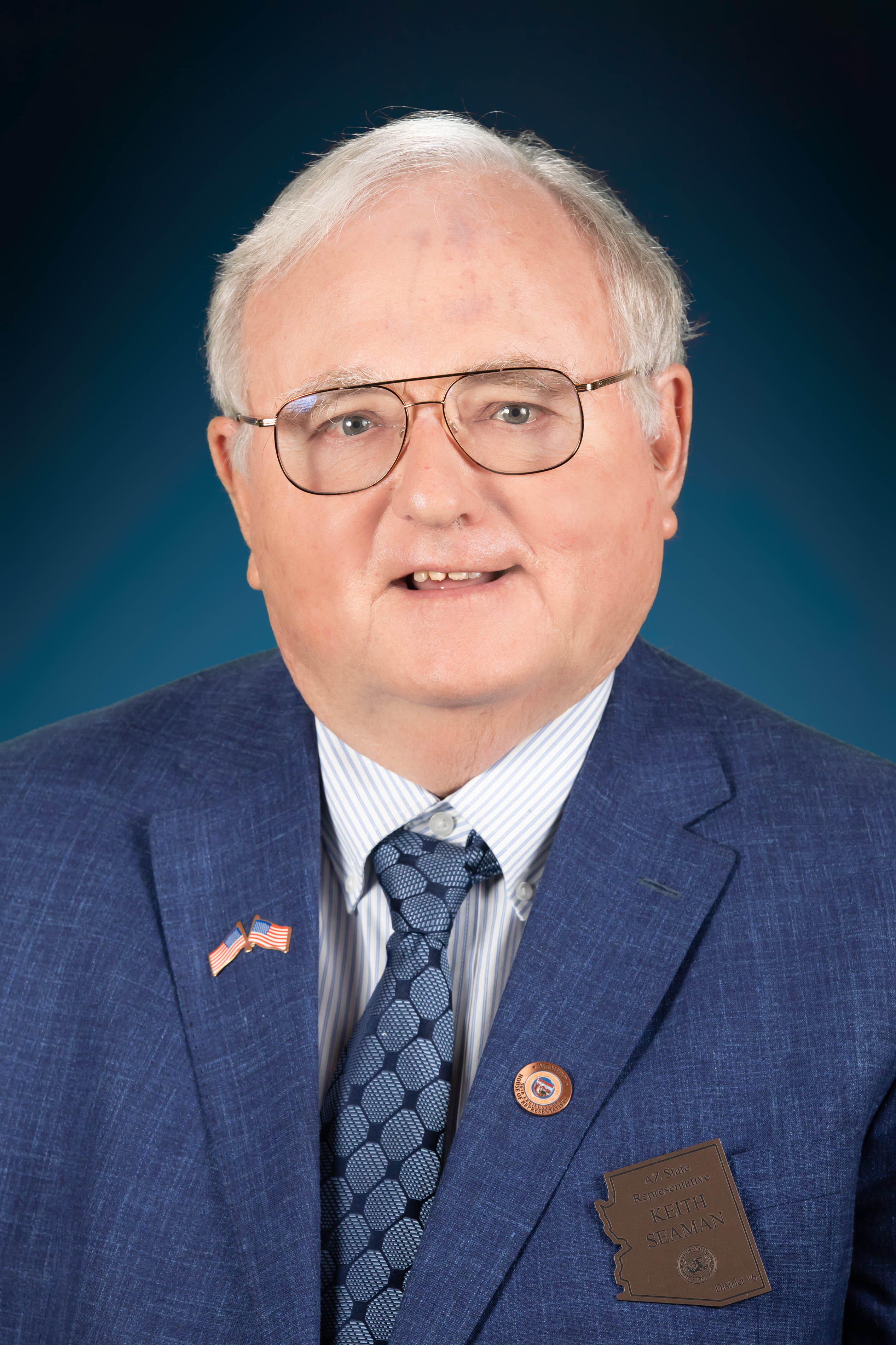 Keith Seaman — Democratic State Representative for Arizona District 16 (official headshot)