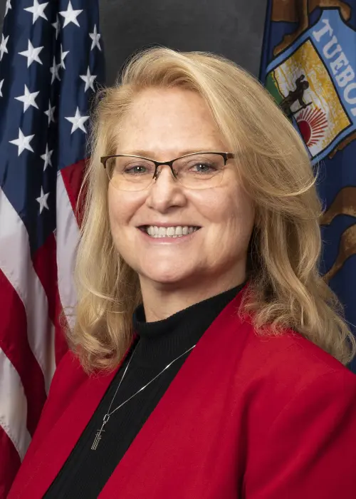 Lana Theis — Republican State Senator for Michigan District 22 (official headshot)