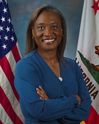 Laphonza R. Butler — Democratic U.S. Senator from California (official headshot)
