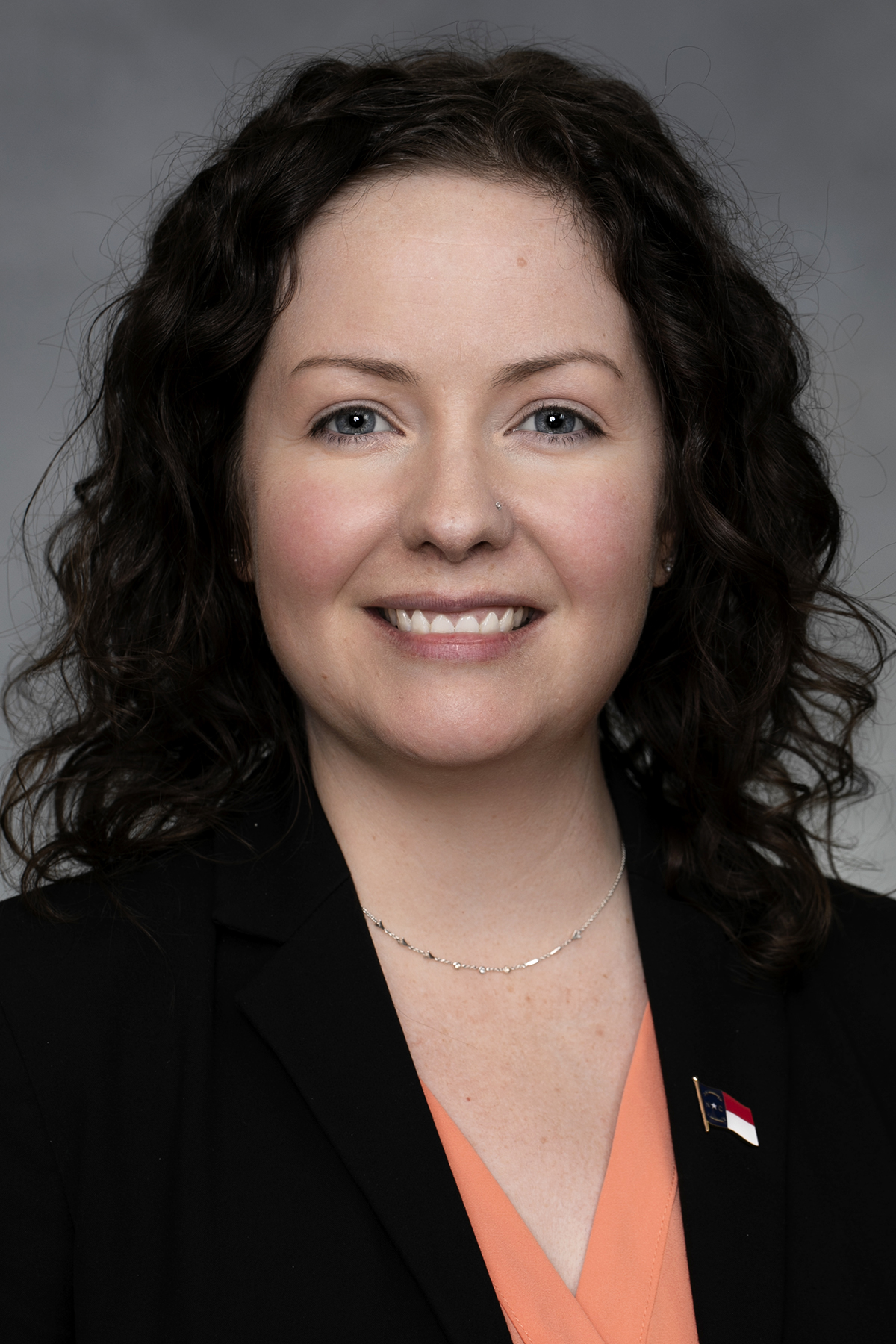 Lindsey Prather — Democratic State Representative for North Carolina District 115 (official headshot)