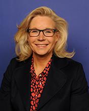 Liz Cheney — Republican U.S. Representative for Wyoming (official headshot) Liz Cheney — Republican U.S. Representative for Wyoming (official headshot)