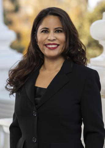 Liz Ortega — Democratic State Assemblymember for California District 20 (official headshot)