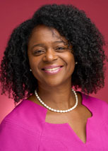 Lola Smallwood-Cuevas — Democratic State Senator for California District 28 (official headshot)