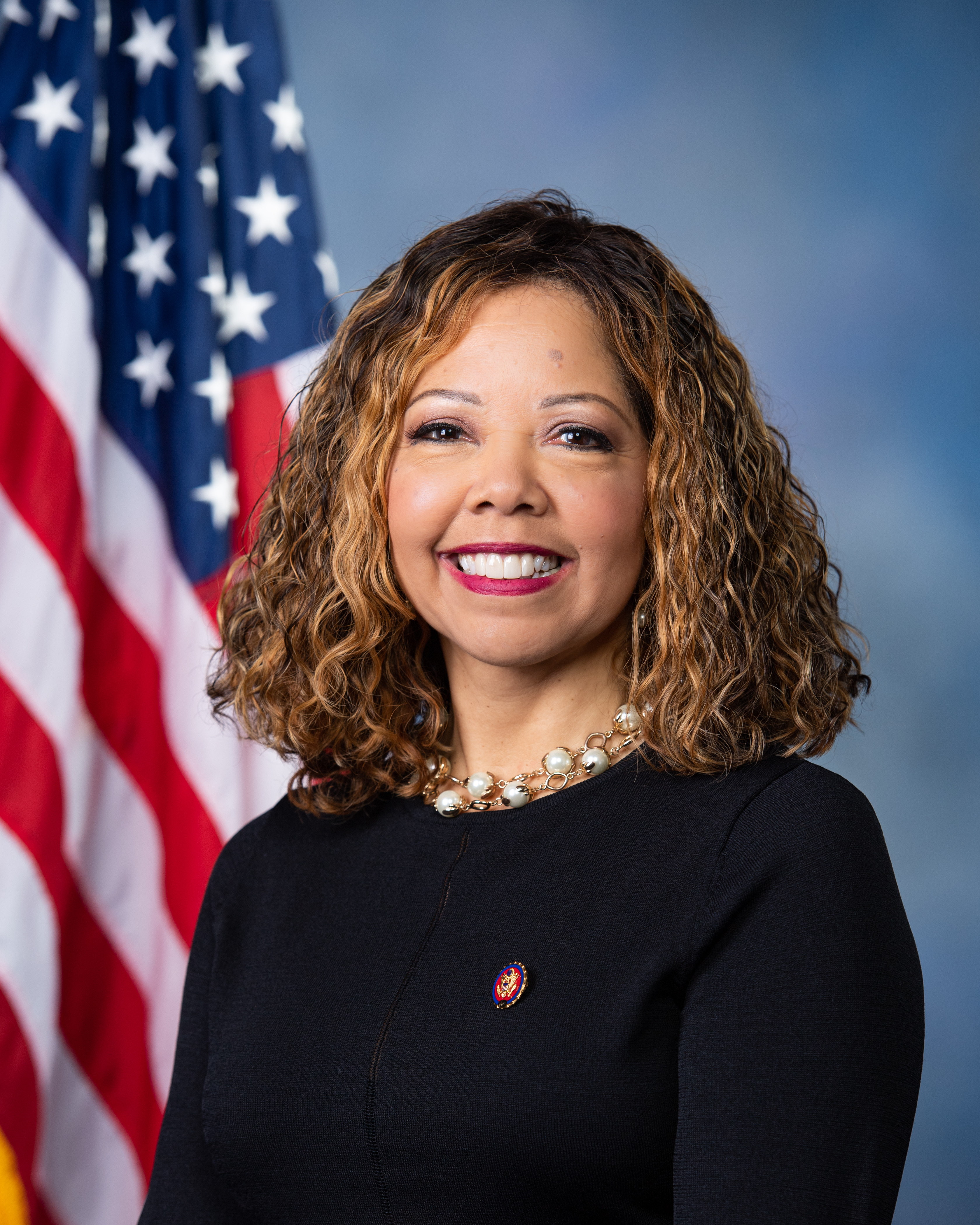 Lucy McBath — Democratic U.S. Representative for Georgia's 7th Congressional District (official headshot)