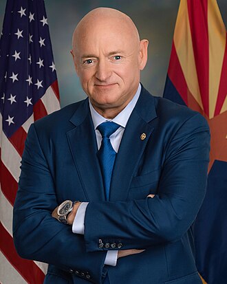 Mark Kelly — Democratic U.S. Senator from Arizona (official headshot)