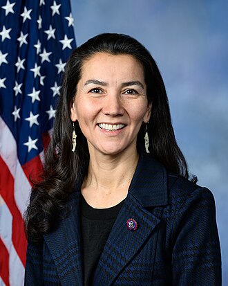 Mary Peltola — Democratic U.S. Representative for Alaska (official headshot)