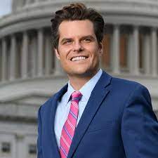 Matt Gaetz — Republican U.S. Representative for Florida's 1st Congressional District (official headshot)
