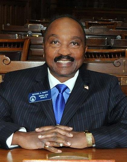Michael “Doc” Rhett — Democratic State Senator for Georgia District 33 (official headshot)