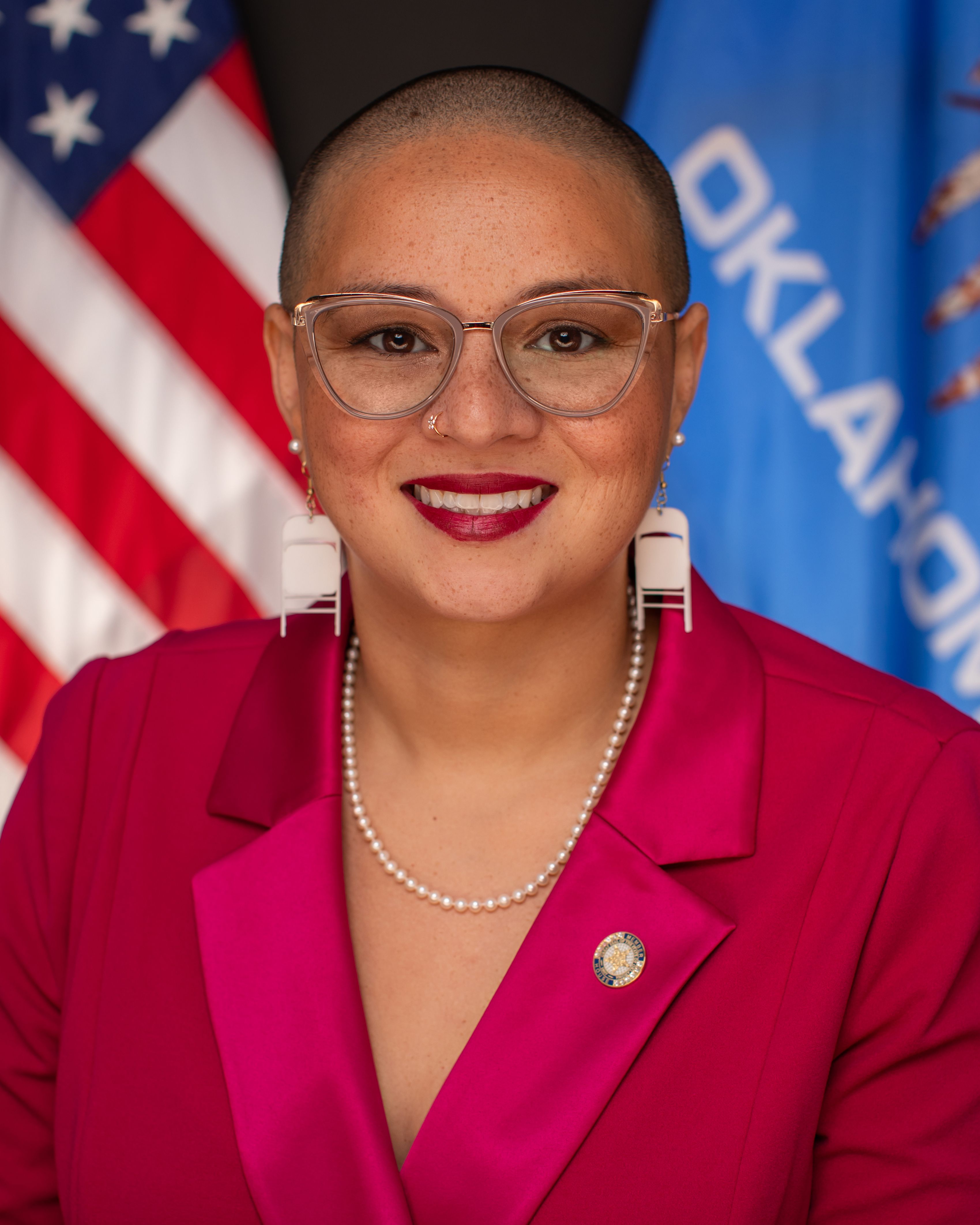 Michelle Mccane — Democratic State Representative for Oklahoma District 72 (official headshot) Michelle Mccane — Democratic State Representative for Oklahoma District 72 (official headshot)