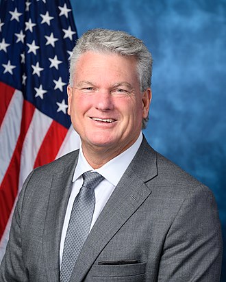 Mike Collins — Republican U.S. Representative for Georgia's 10th Congressional District (official headshot)