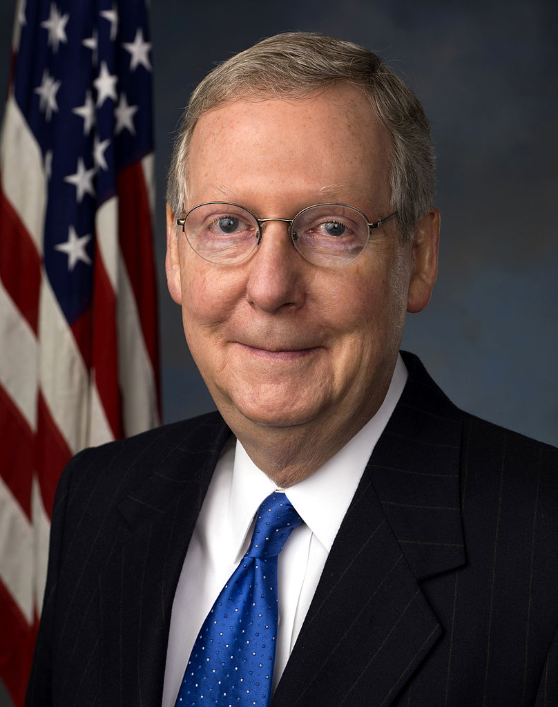 Mitch McConnell — Republican U.S. Senator from Kentucky (official headshot)