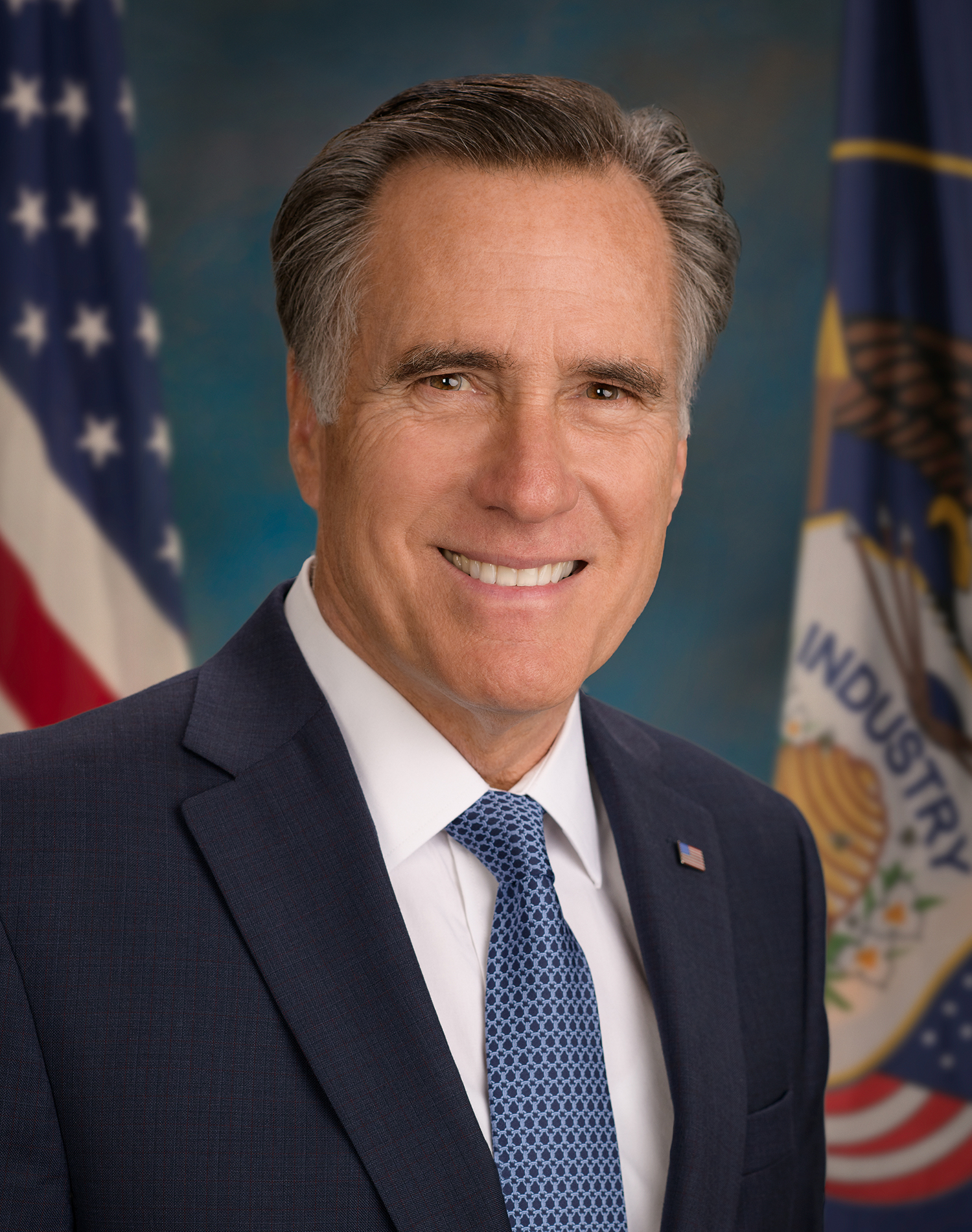 Mitt Romney — Republican U.S. Senator from Utah (official headshot)