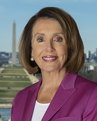 Nancy Pelosi — Democratic U.S. Representative for California's 11th Congressional District (official headshot)