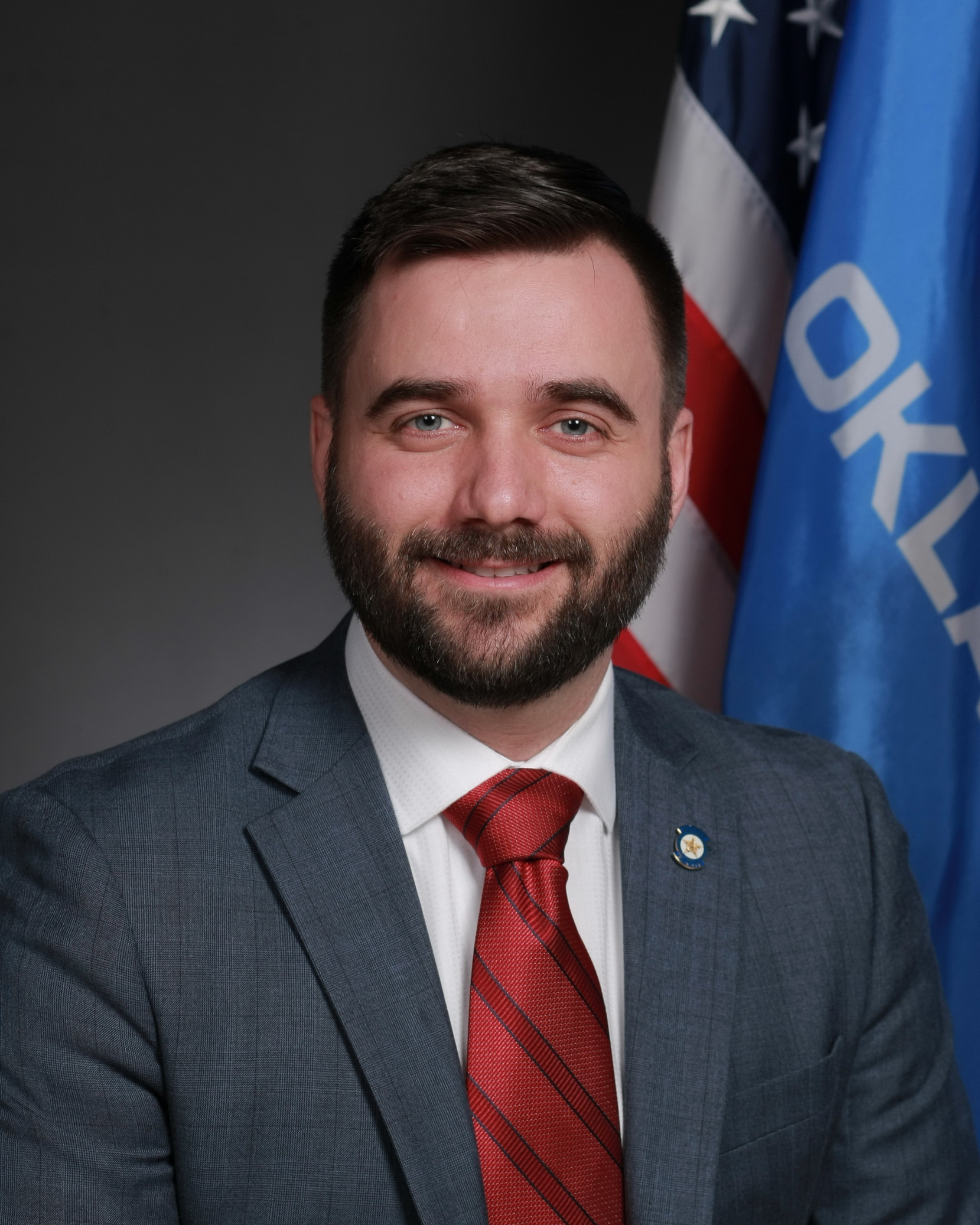 Nathan Dahm — Republican State Senator for Oklahoma District 33 (official headshot)