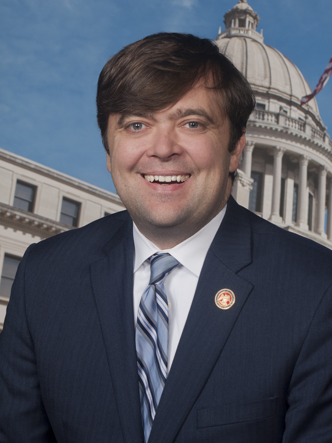 Nick Bain — Republican State Representative for Mississippi District 2 (official headshot)