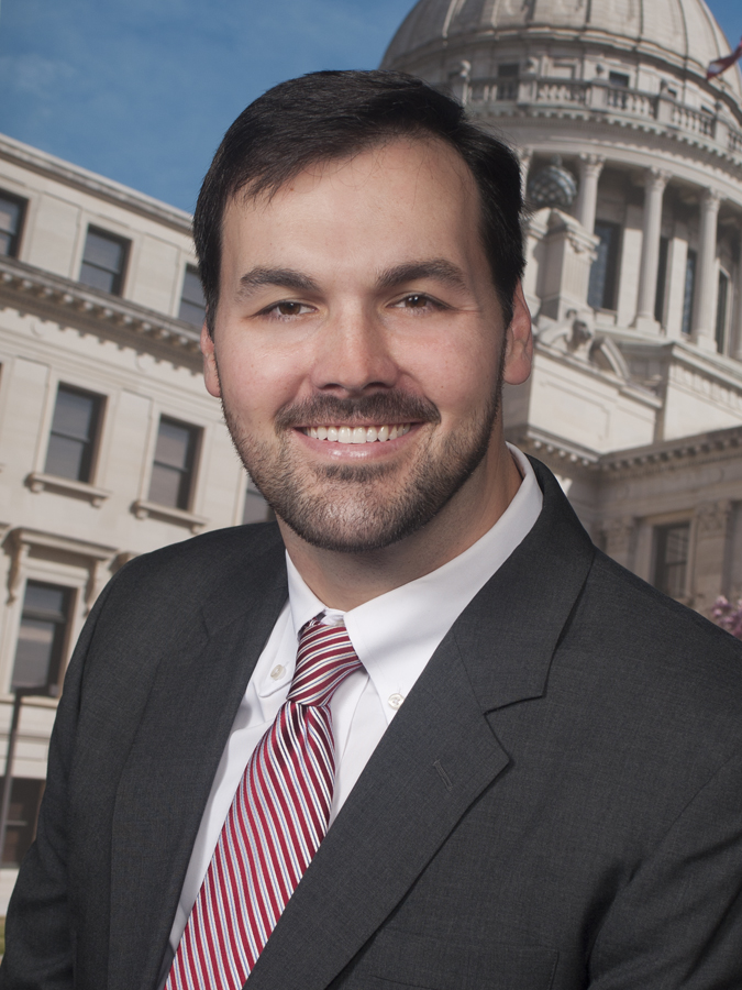 Noah Sanford — Republican State Representative for Mississippi District 90 (official headshot) Noah Sanford — Republican State Representative for Mississippi District 90 (official headshot)