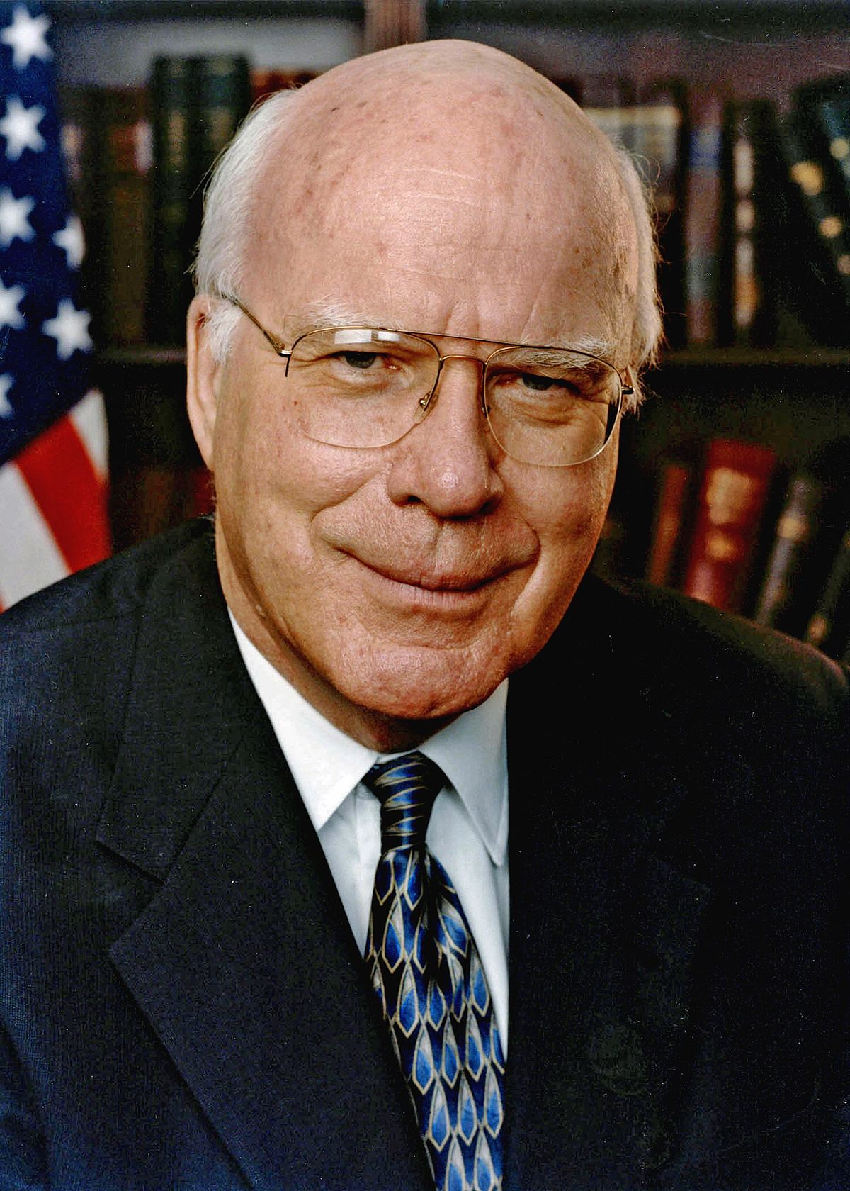 Patrick J. Leahy — Democratic U.S. Senator from Vermont (official headshot)