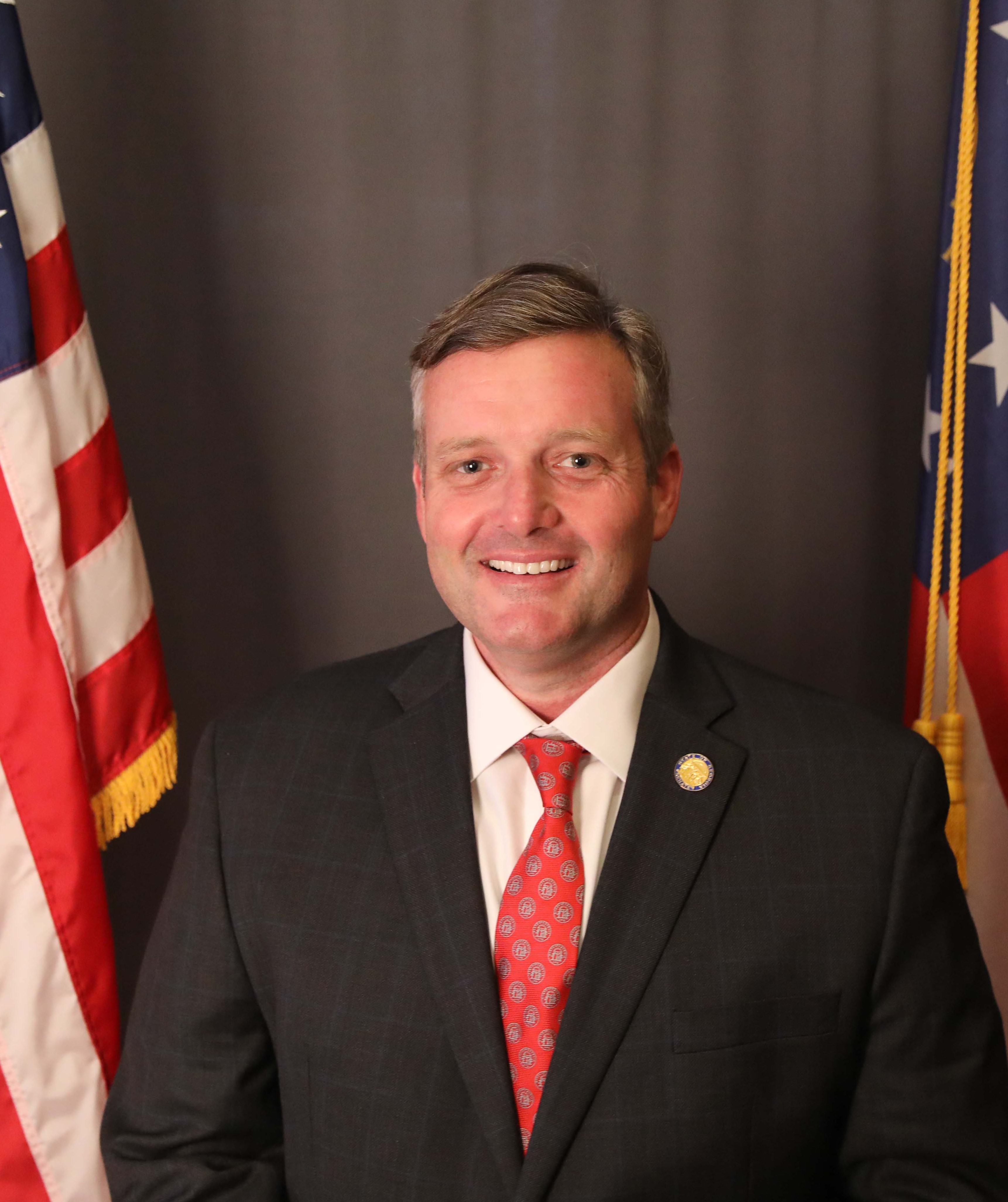 Russ Goodman — Republican State Senator for Georgia District 8 (official headshot) Russ Goodman — Republican State Senator for Georgia District 8 (official headshot)
